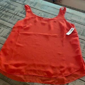 NWT Old Navy orange 🍊 Flowy tank